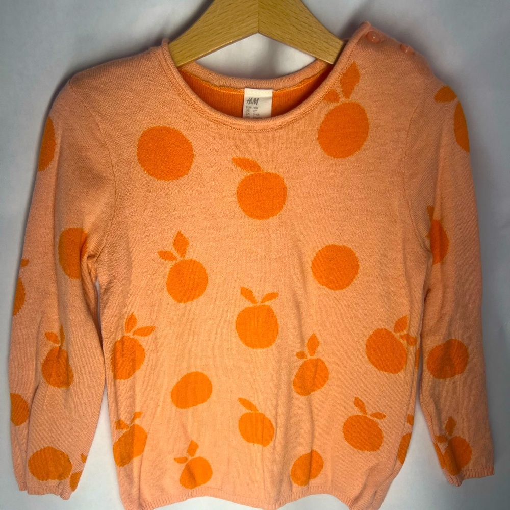 H&M Jacquard-knit Sweater 🍊